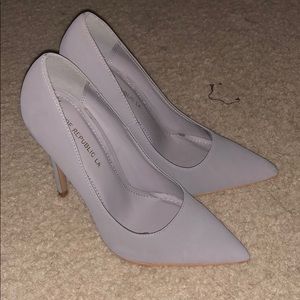 Gray Pumps